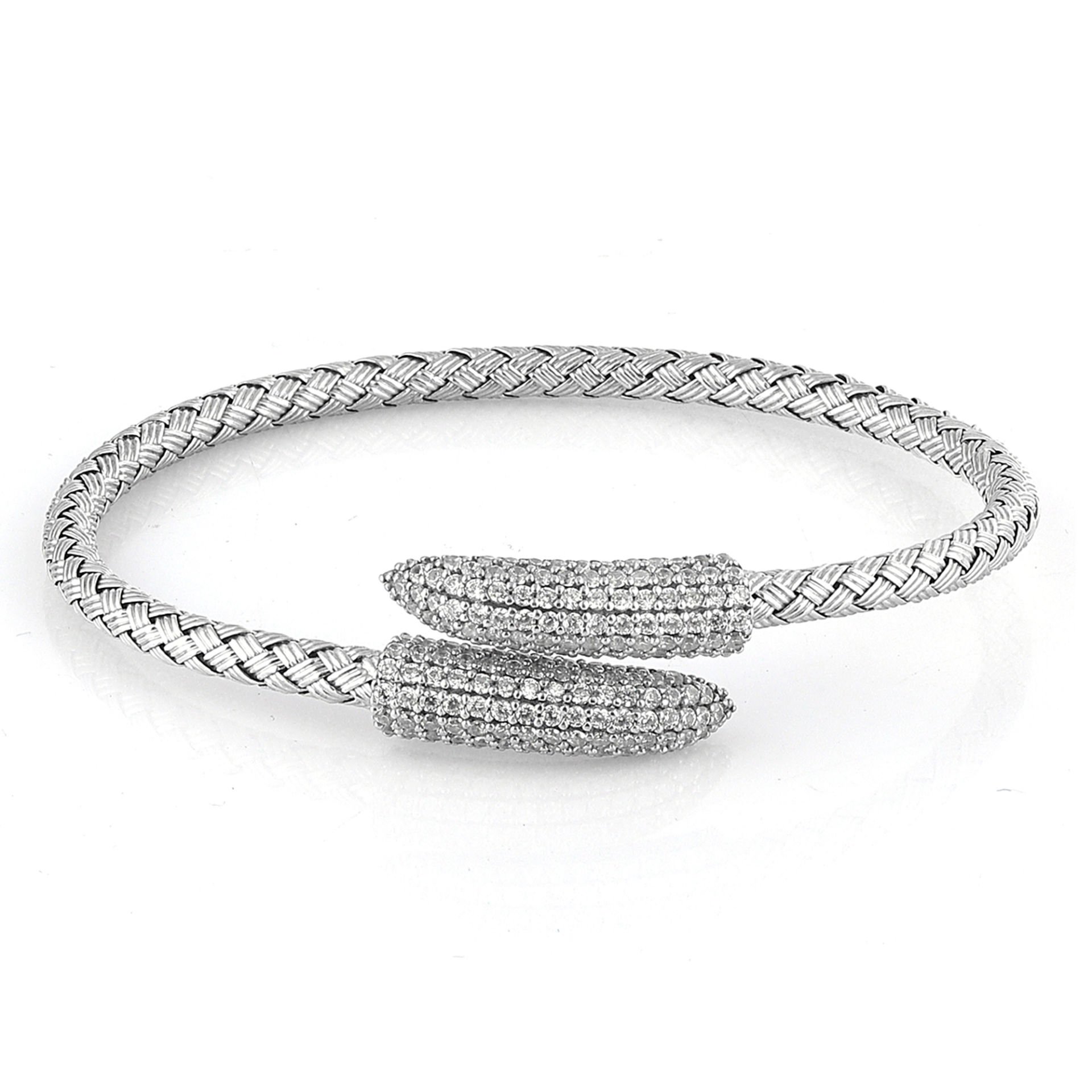 Silver Braid Bracelet