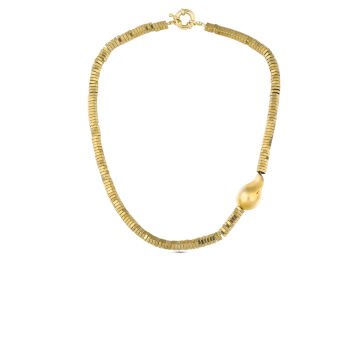 Gold Hematite Necklace