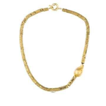 Gold Hematite Necklace