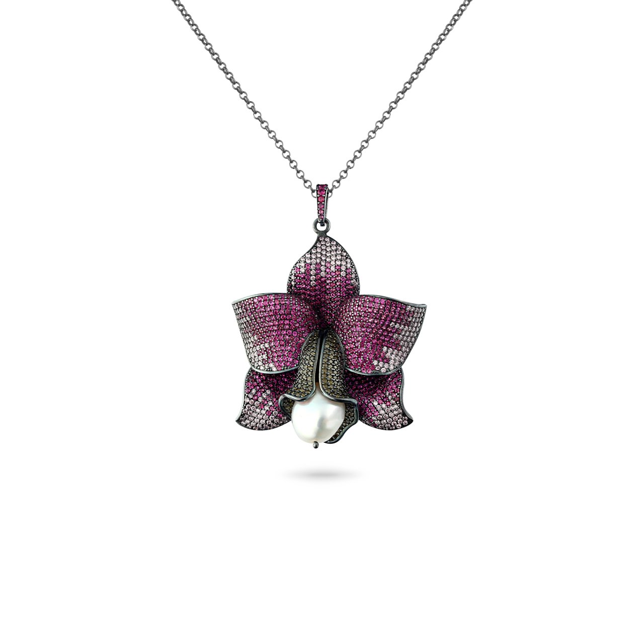 Fuchsia Bloom Necklace