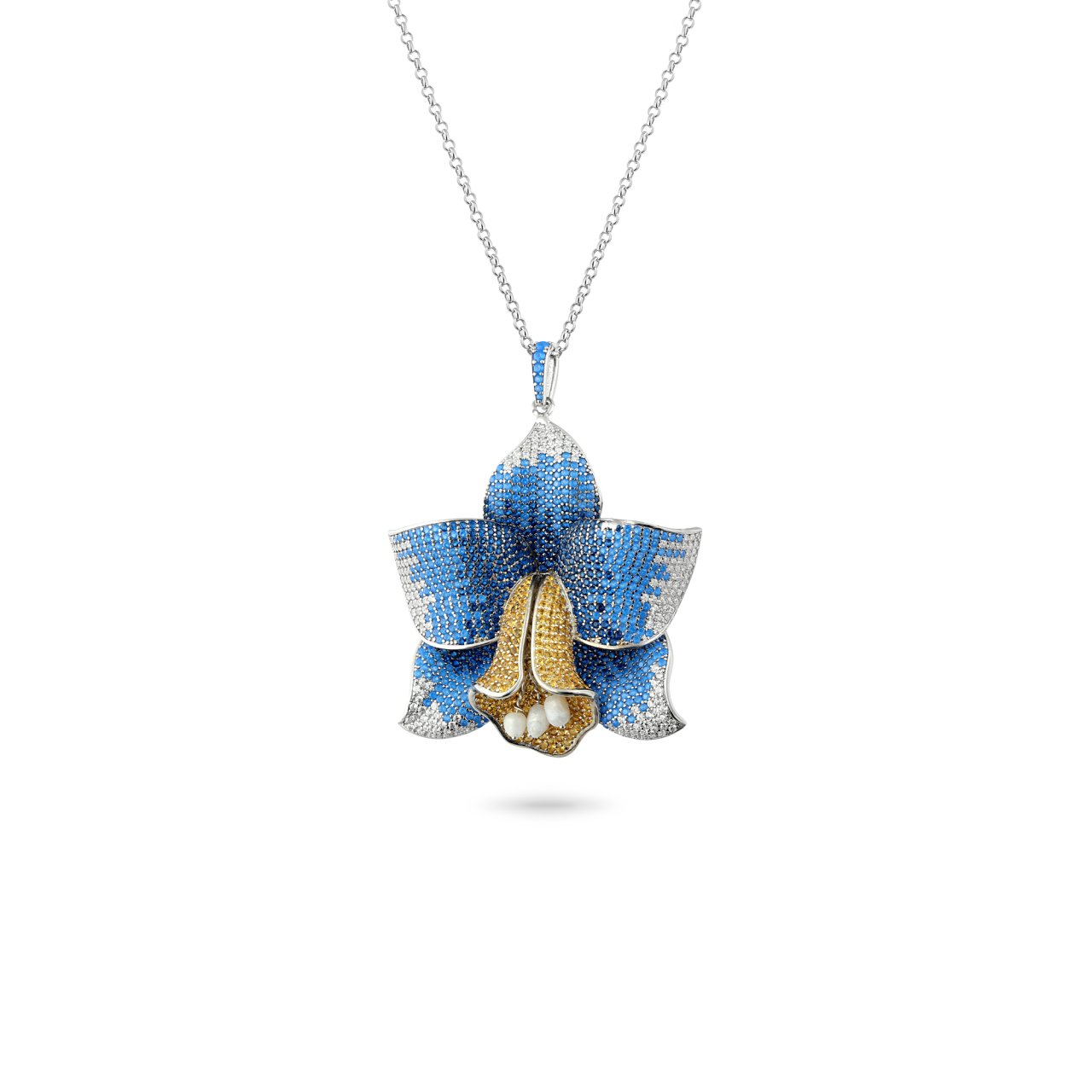 Blue Bloom Necklace