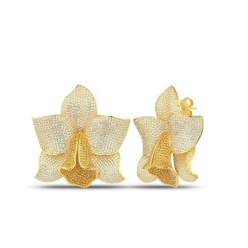 Gold Bloom Earring