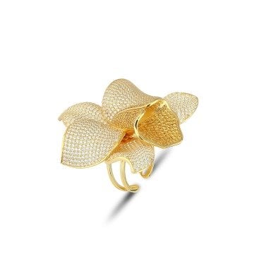 Gold Bloom Ring