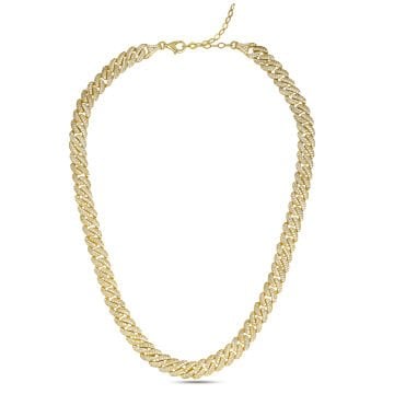 Zircon Chain Necklace