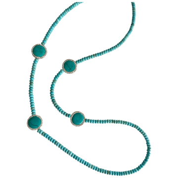 Turquoise Nora Long Necklace