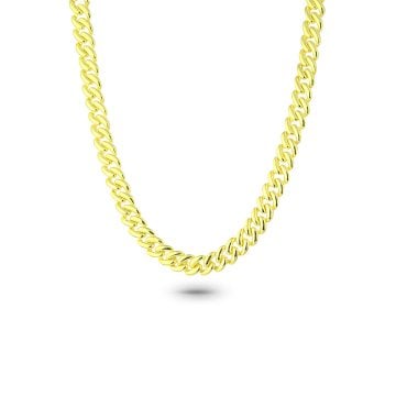 Gold Chain Choker Necklace