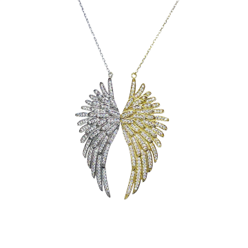 Freedom Love Wing Necklace