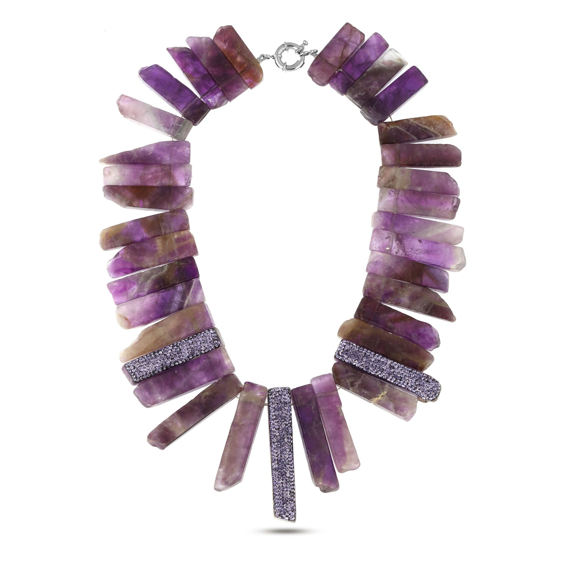 Amatist Crystal Necklace