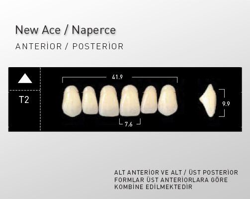 New Ace & Naperce - T2 Formu - (1 Kutu = 4 Takım)