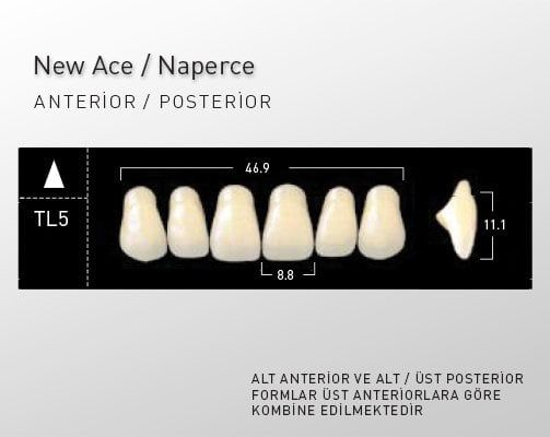 New Ace & Naperce - TL5 Formu - (1 Kutu = 4 Takım)