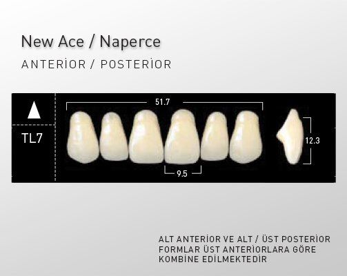 New Ace & Naperce - TL7 Formu - (1 Kutu = 4 Takım)