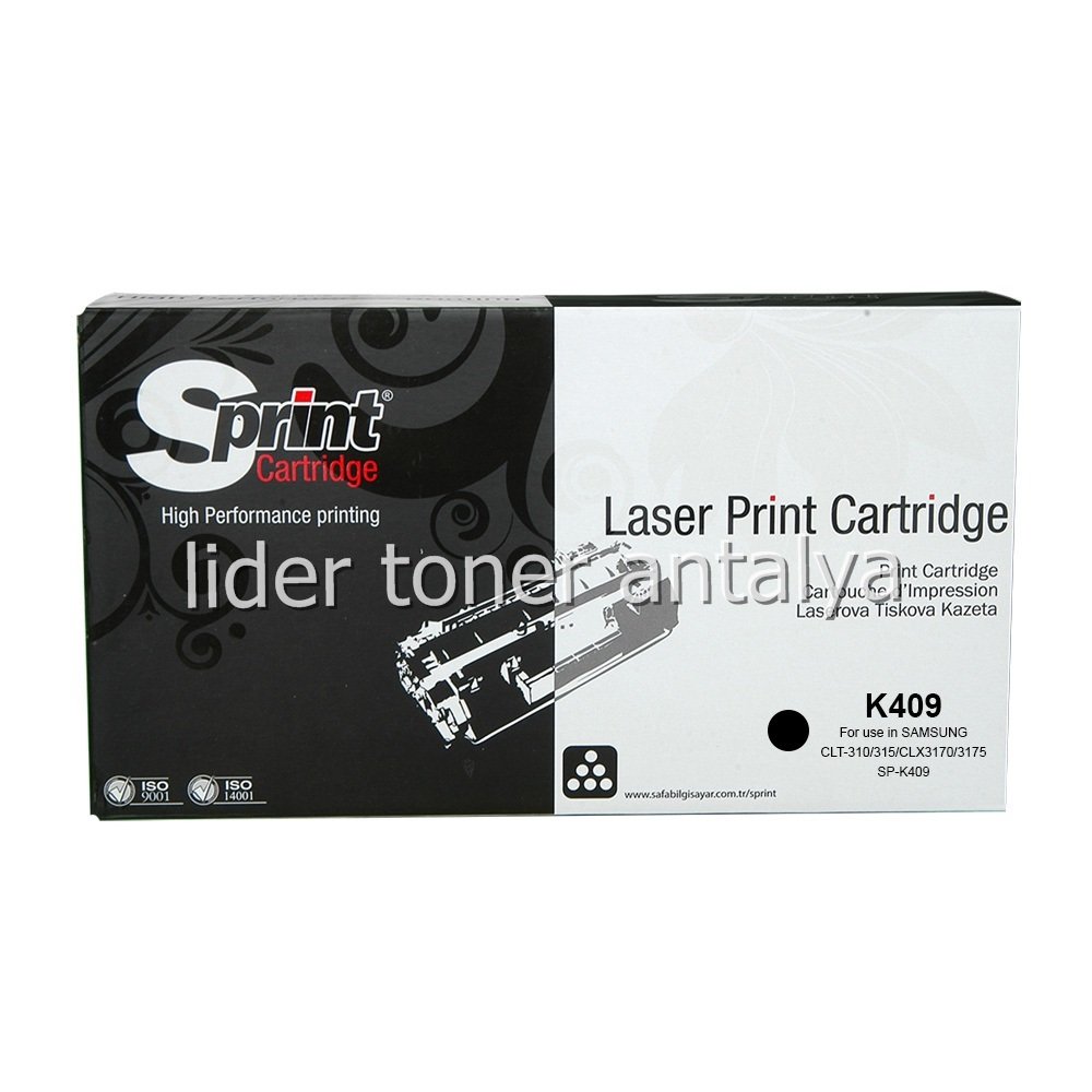 S PRINT CLP310/315 (CLT-K409) BLACK TONER (1.5K*)