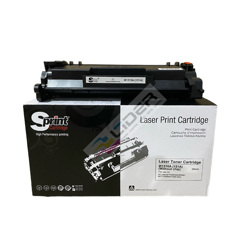 S PRINT W1510A (151A) TONER - ÇİPSİZ - 3.05K* ⛔