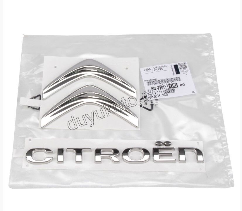 ARMA BAGAJ KAPAK AMBLEM + CITROEN BR3