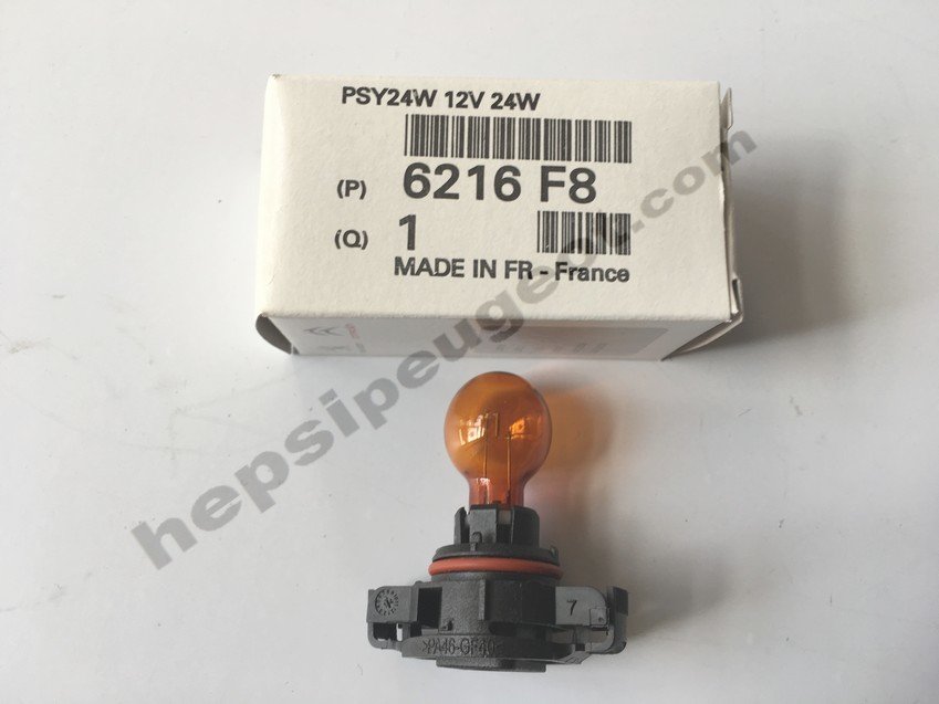 CİTROEN C5 SİNYAL AMPULÜ SARI 12V- PSY24W G408QN