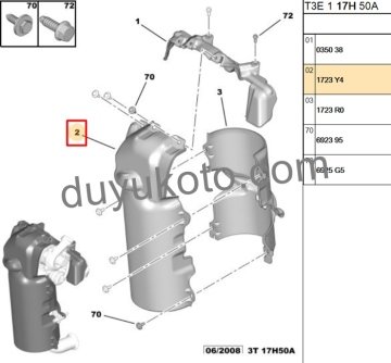 CİTROEN C2 TURBO KEÇESİ ÖN 1.4HDI