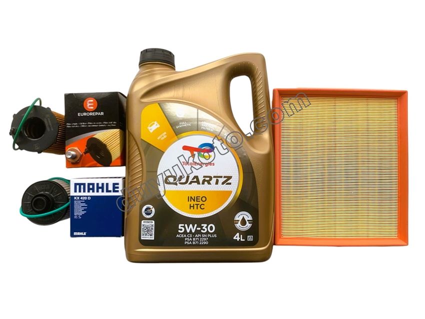 FİLTRE SETİ DİZEL 1.6HDI EURO6 2015 SONRASI 120HP