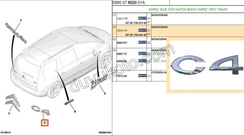 YAZI C4 C41 SDN C4PC1