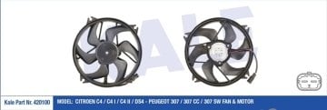 PEUGEOT 307 FAN MOTORU (BENZİNLİ/DİZEL)