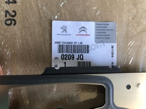 Silindir Kapak Contası 1.6HDİ Euro5/Euro6 1.35 1+1 CENTIK