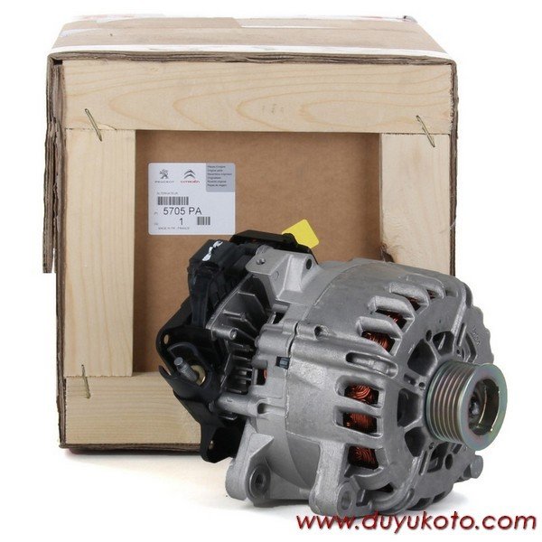 PEUGEOT 208 ALTERNATÖR (ŞARJ DİNAMO) 9675753680 eHDI start&stop 12V 180A VALEO 9675753680