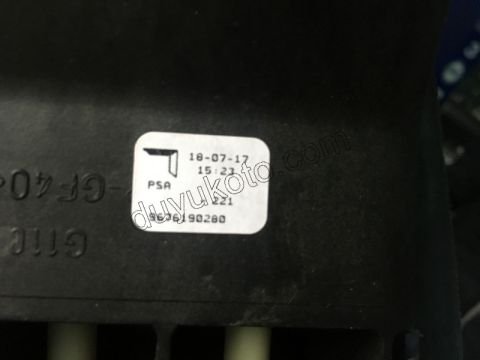 VITES HALATI TK + UST KUMANDA P2081 P20081 DS3 1.4HDİ Euro4 02/11