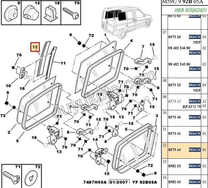 FITIL CAM DIS YAPISMA R L PRT1 PRT2 SURGULU CAM--