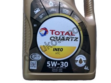 TOTAL QUARTZ INEO HTC 5W30 MOTOR YAĞI 4LT YENİ NESİL EURO6