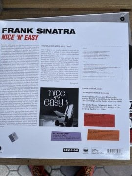 FRANK SINATRA-NICE N EASY-180GR-LP