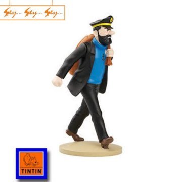 Tenten - Tintin Haddock On The Road Resin Figür