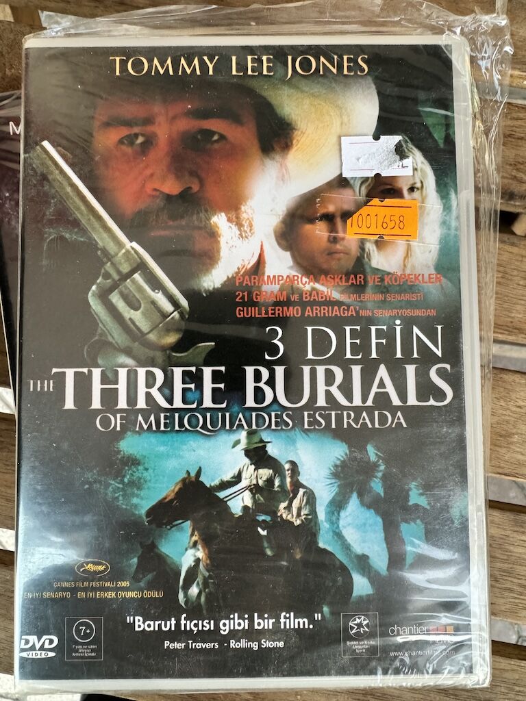 THE THREE BURIALS - 3 DEFİN - DVD