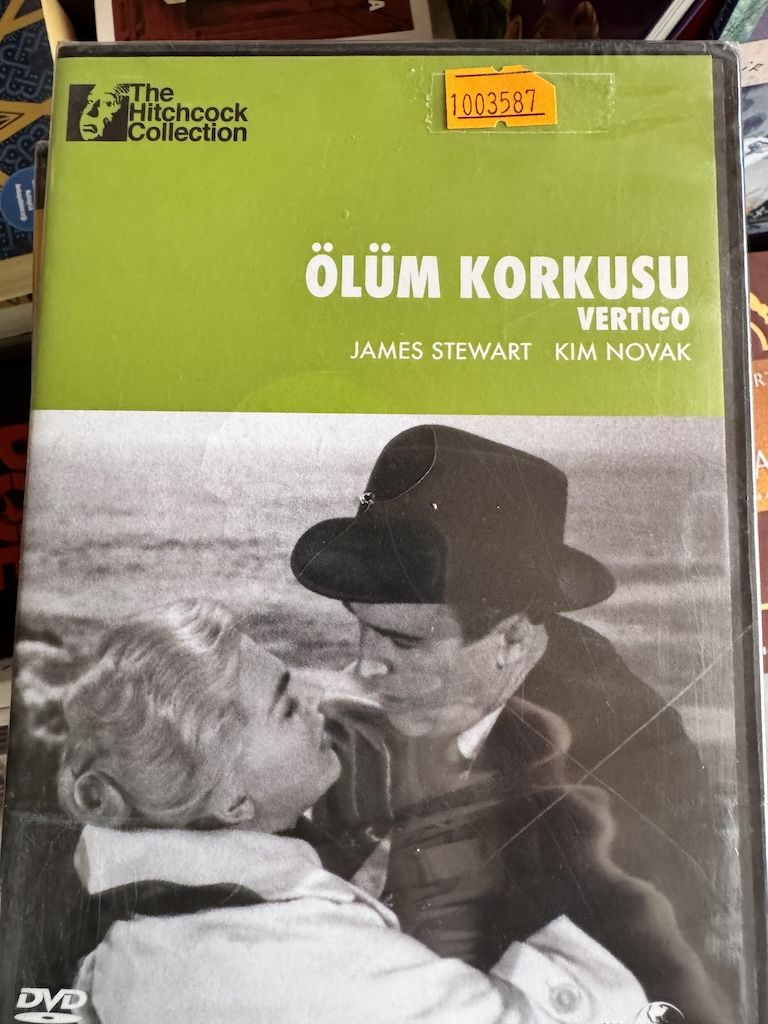 ALFRED HITCHCOCK - VERTIGO - ÖLÜM KORKUSU - DVD