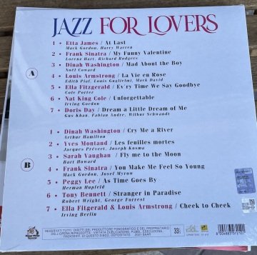 JAZZ FOR LOVERS - LP
