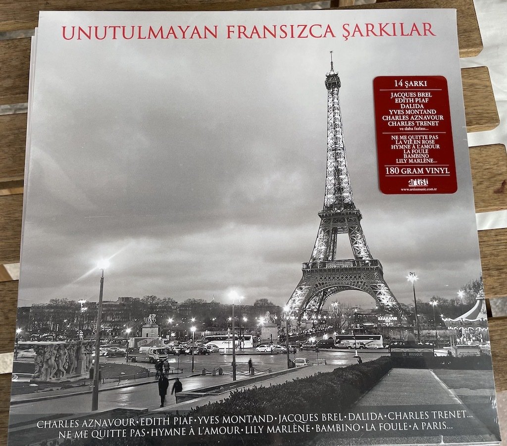 UNUTULMAYAN FRANSIZCA ŞARKILAR - LP * 180 GR