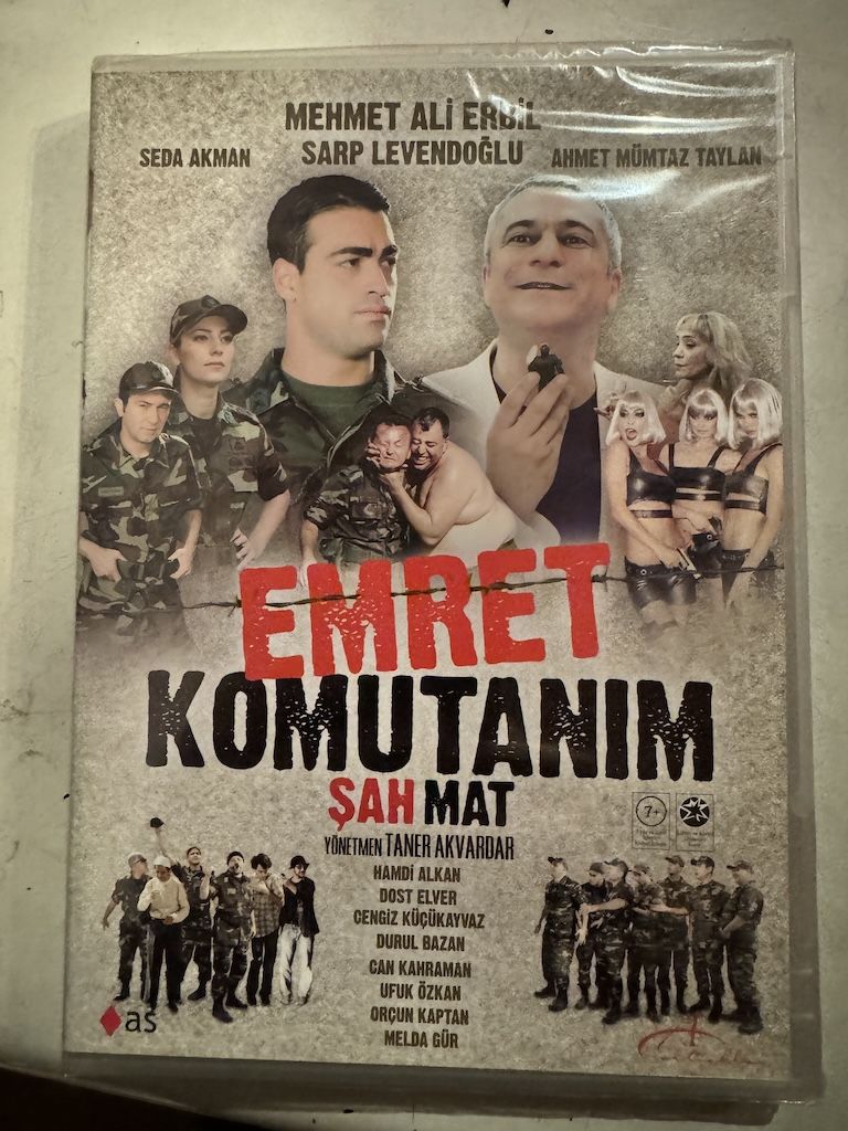 EMRET KOMUTANIM ŞAH MAT - DVD