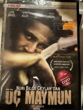 NURİ BİLGE CEYLAN - ÜÇ MAYMUN - DVD