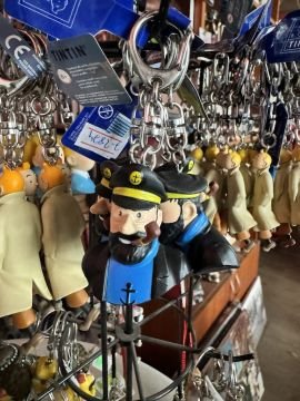 TINTIN - KAPTAN HADDOCK BÜST ANAHTARLIK - CAPTAIN HADDOCK BUST KEYRING