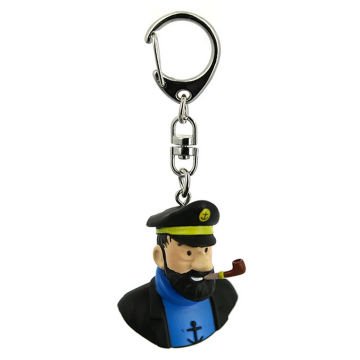 TINTIN - KAPTAN HADDOCK BÜST ANAHTARLIK - CAPTAIN HADDOCK BUST KEYRING