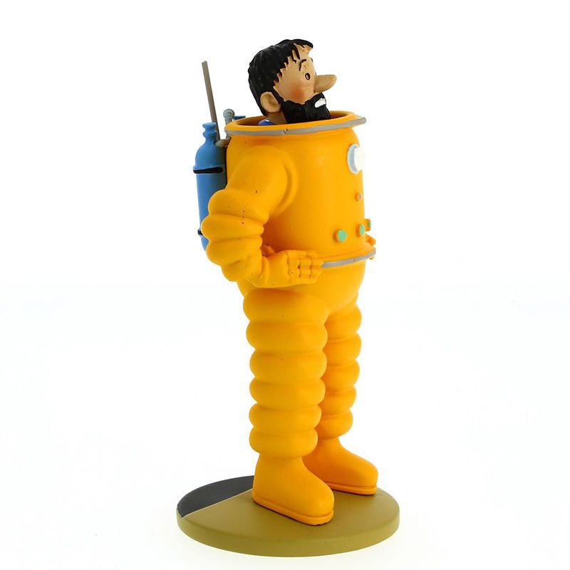 TINTIN - TENTEN - HADDOCK COSMONOTE RESIN FIGURE