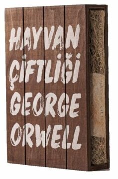 GEORGE ORWELL - HAYVAN ÇİFTLİĞİ - AHŞAP KUTULU ÖZEL BASKI - CİLTLİ