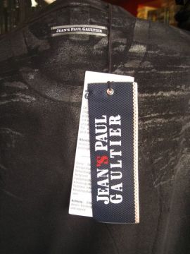 Siyah Jean Paul Gaultier - Orjinal T-Shirt(XL)