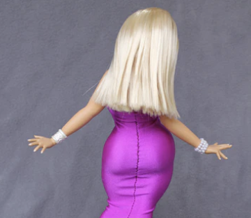 BOOTY BABE - BLONDE BOMBSHELL FIGURE 1/6