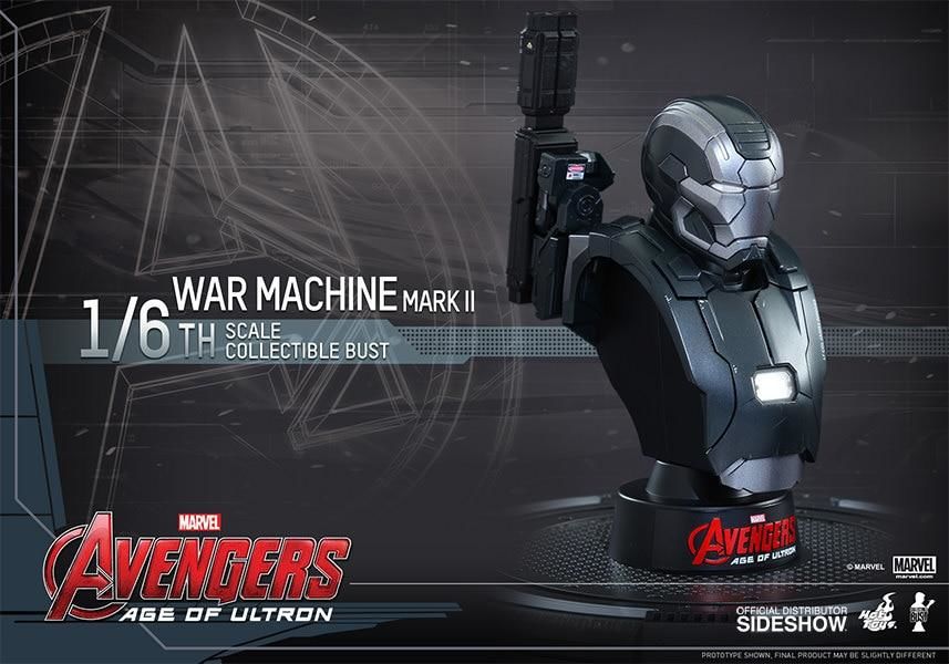 MARVEL - AVENGERS - IRON MAN WAR MACHINE MARK II BUST FIGURE