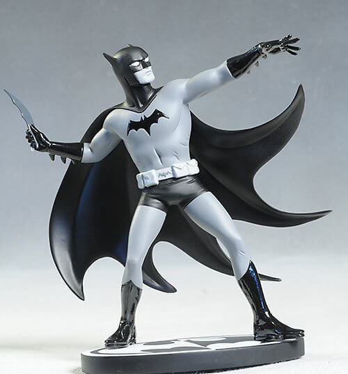 Batman Statue By Mike Allred - Black & White Figure