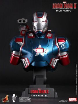 Iron Man 3 - Patriot Mini Bust 1/4
