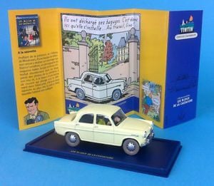 Tintin Cars Les Bıjoux - Tenten Araba Bej Alfa Romeo