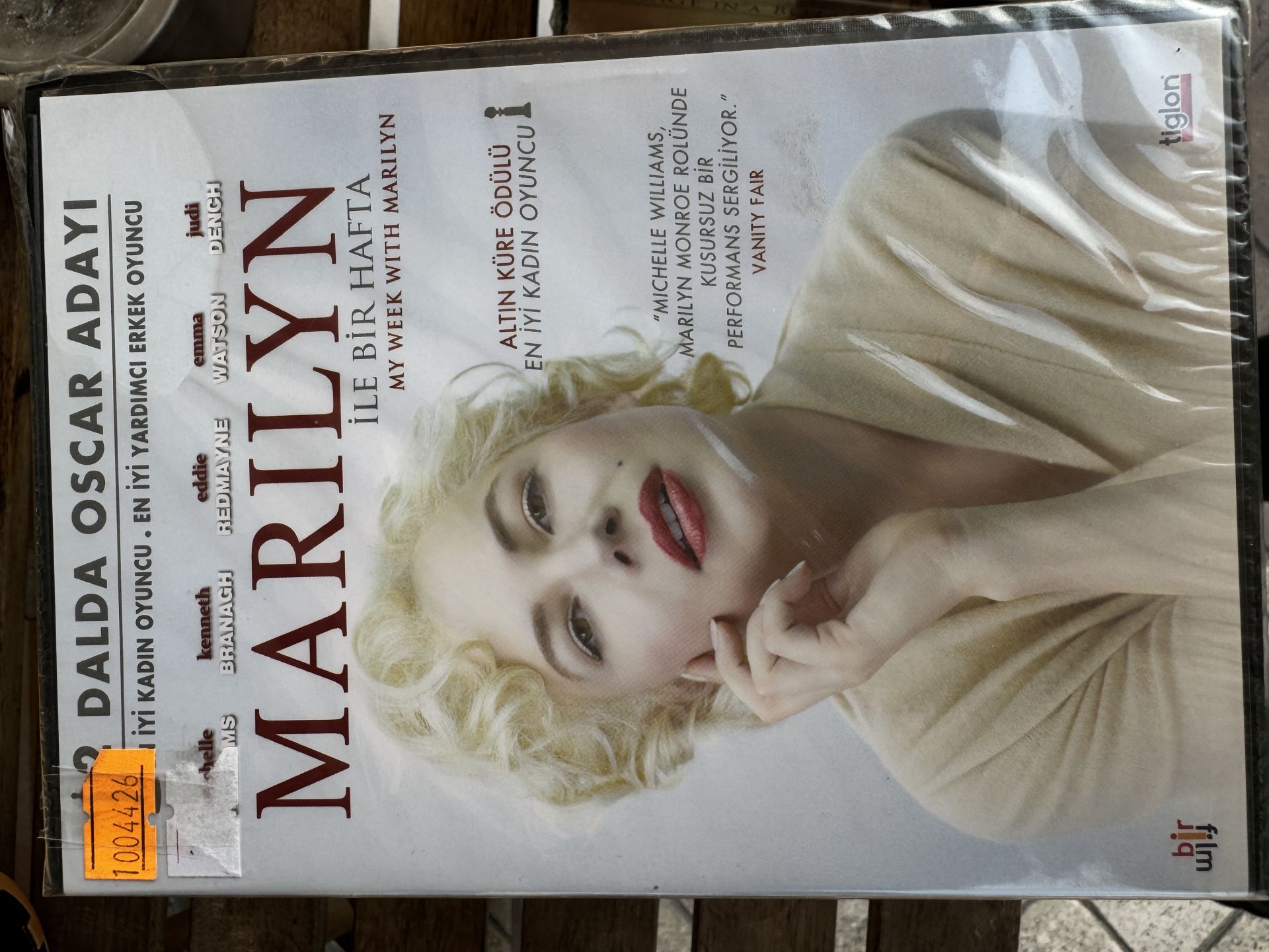 MY WEEK WITH MARILYN - MARILYN İLE BİR HAFTA - DVD