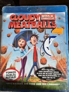 BLU RAY - CLOUDY WITH A CHANCE OF MEATBALLS