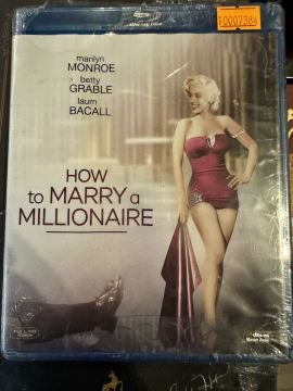 BLU RAY - MARILYN MONROE - HOW TO MARRY A MILLIONAIRE - MİLYONER AVCILARI