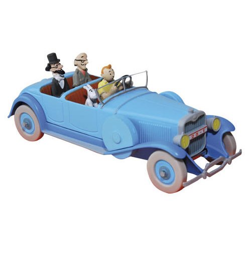 TINTIN CARS LES CIGARES DU PHARAON - TENTEN ARABA LINCOLN TORPEDO